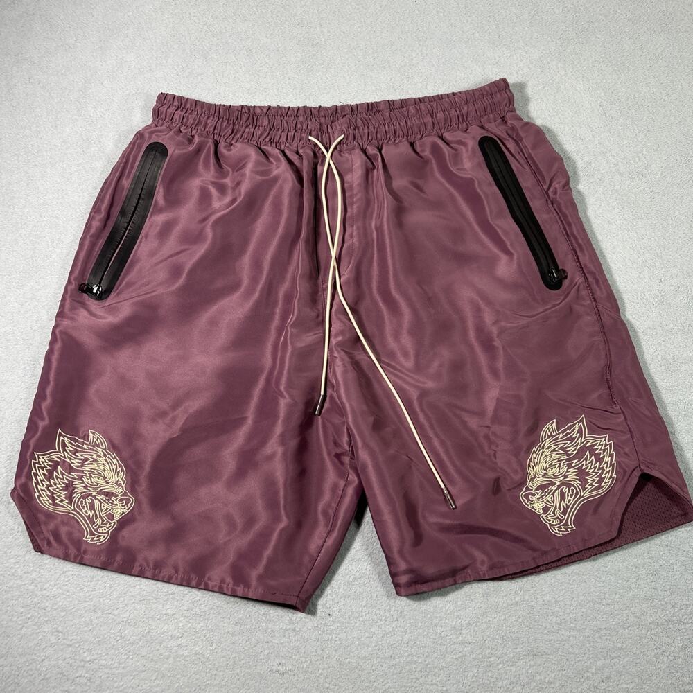 Darc Sport Wolves Shorts Mens XL 32x8 Civil Regime Swim Family Forever
